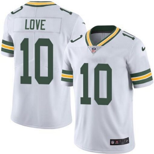 Camisa NFL Green Bay Packers - Love - Branca - Vapor Limited - Masculina Adulto e Infantil