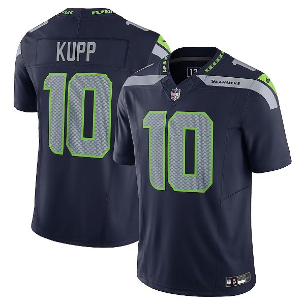 Camisa NFL Seattle Seahawks - Kupp - Azul - Vapor F.U.S.E Limited - Masculina Adulto e Infantil