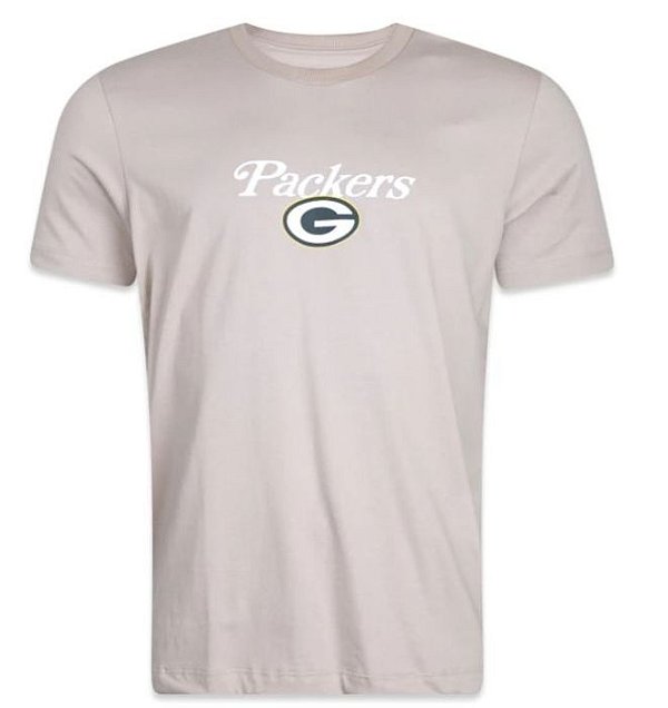 Camiseta NFL Green Bay Packers Masculina Areia New Era Brand