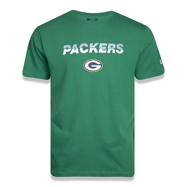 Camiseta NFL Green Bay Packers Masculina Verde New Era Brand