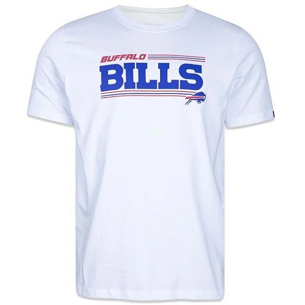 Camiseta NFL Buffalo Bills Masculina Branca New Era Brand