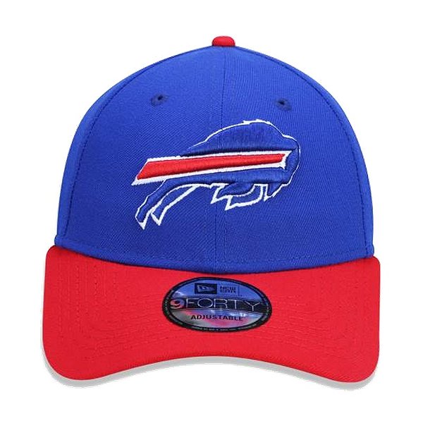 Boné New Era NFL Buffalo Bills Azul e Vermelho 9FORTY Snapback