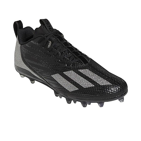 Chuteira De Futebol Americano Adidas Adizero Spark Preta e Cinza