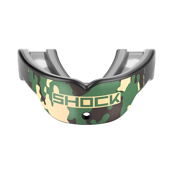Protetor Bucal Shock Doctor Gel Max Power Camu Exército