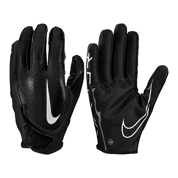 Luva de Futebol Americano para Recebedores Nike Vapor Jet 7.0 Preta e Branca