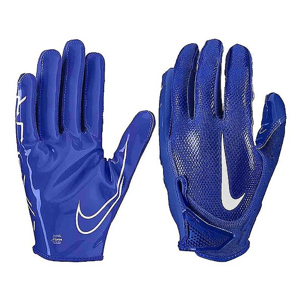 Luva de Futebol Americano para Recebedores Nike Vapor Jet 7.0 Azul e Branca