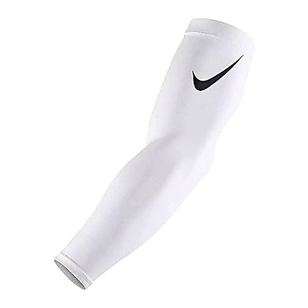 Manguito Nike Pro Para Basquete e Futebol Americano Branco - Por unidade