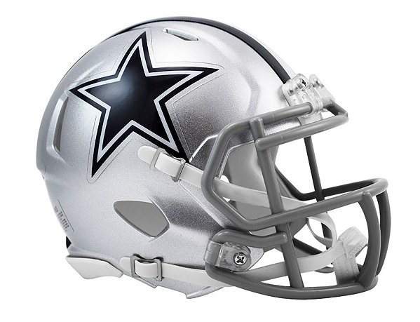 Capacete NFL Dallas Cowboys Decorativo