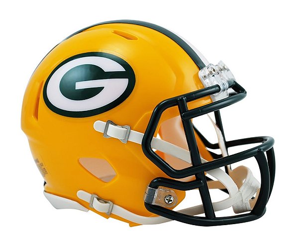 Capacete NFL Green Bay Packers Decorativo