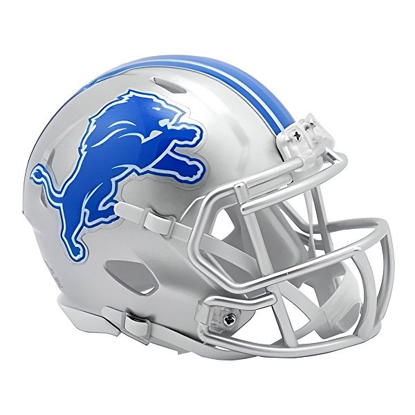 Capacete NFL Detroit Lions Decorativo