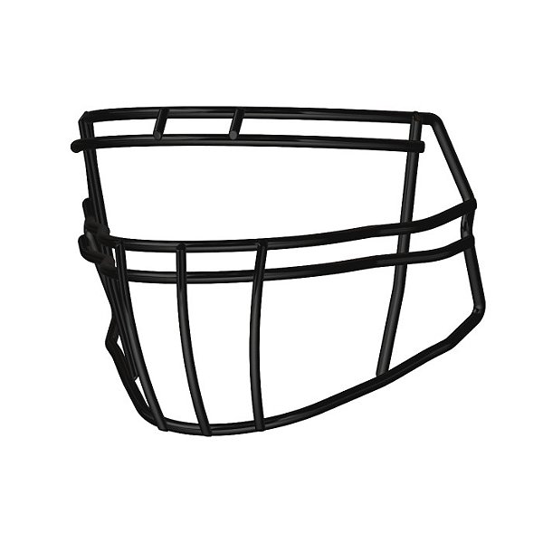 Facemask Para Capacetes Riddell Para RBs e DBs Preta S2BD-HS4