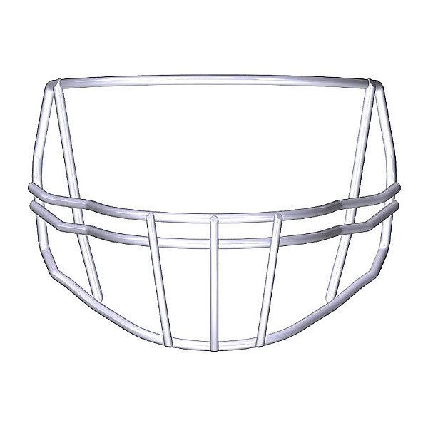 Facemask Para Capacetes Riddell Para QBs e WRs Branca S2B-HS4