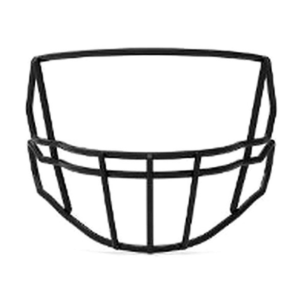Facemask Para Capacetes Riddell Para QBs e WRs Preta S2B-HS4