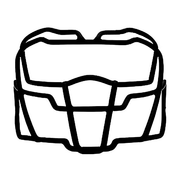 Facemask Xenith para TE, OL/DL, LB, FB. Preta Precept