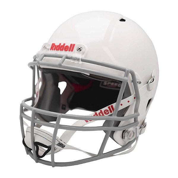 Capacete De Futebol Americano Riddell Speed Classic Icon Branco - Completo