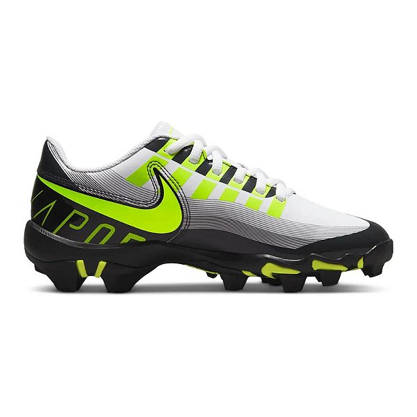 Chuteira de Futebol Americano Nike Vapor Edge Shark Preta e Verde