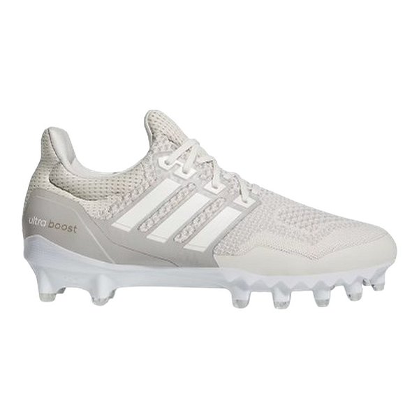 Chuteira De Futebol Americano Adidas Ultraboost Branca e Cinza