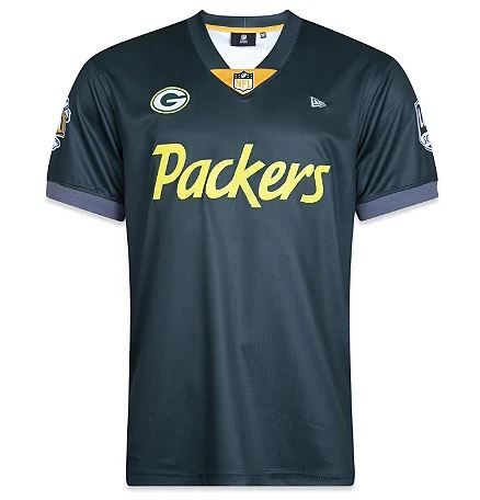 Camisa NFL Green Bay Packers New Era Brand Masculina Verde