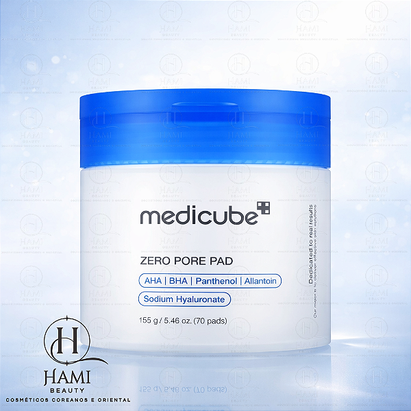 MEDICUBE Zero Pore Pads 2.0 – Toner Pads de Cuidados com Poros e Textura da Pele
