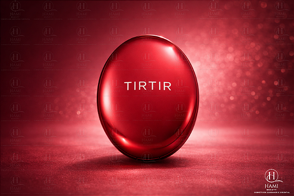 TIRTIR Mask Fit Red Cushion – Base Cushion Coreana de Alta Cobertura e Longa Duração