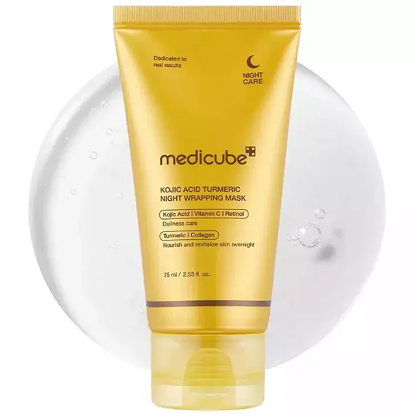 Medicube Kojic Acid + Turmeric Night Wrapping Mask 75ml