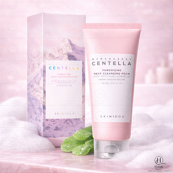 SKIN1004 Centella Poremizing Cleansing Foam – Limpeza Profunda dos Poros