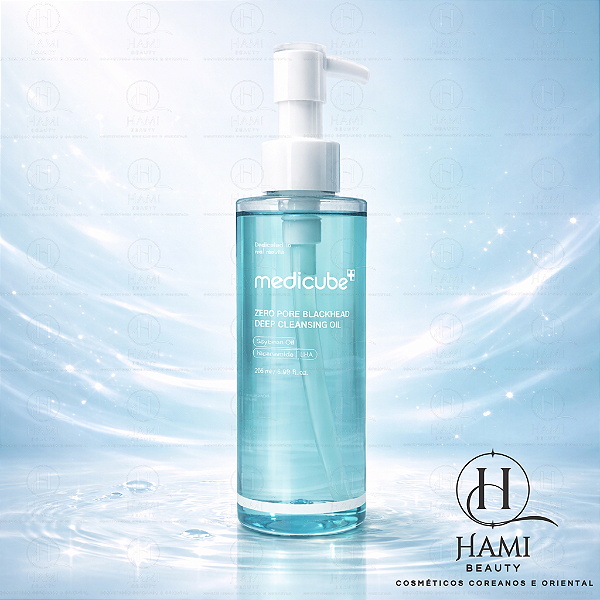 Medicube Zero Pore Blackhead Deep Cleansing Oil - Limpeza e Removedor de Maquiagem Coreano