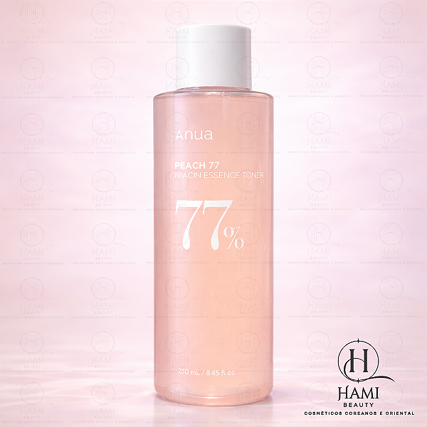 Anua Peach 77 Niacin Essence Toner - Tônico Clareador Coreano Niacinamida