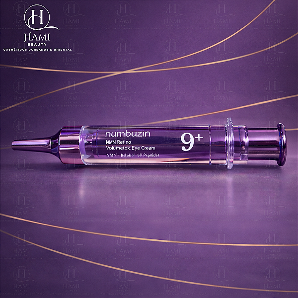 Numbuzin No.9 NMN Retinol Volumetox Eye Cream - Retinol Para Área dos Olhos Coreano