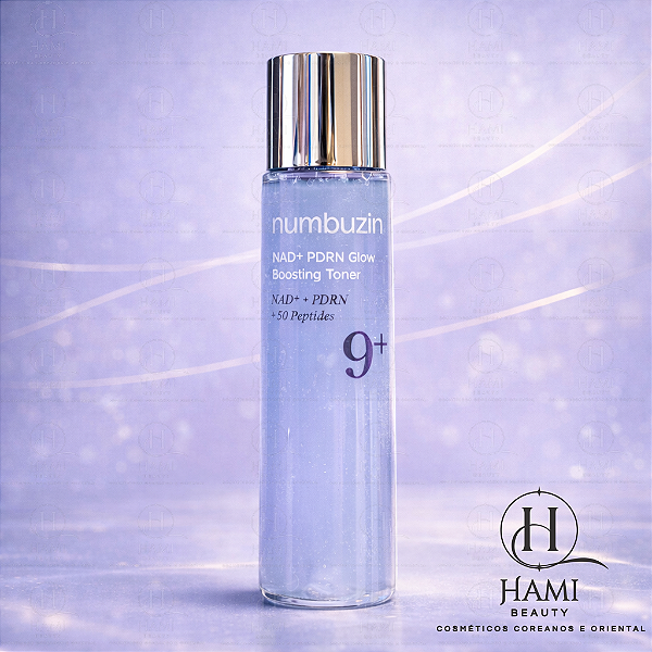 Numbuzin No.9+ NAD+ PDRN Glow Boosting Toner -Tônico Coreano Anti-idade