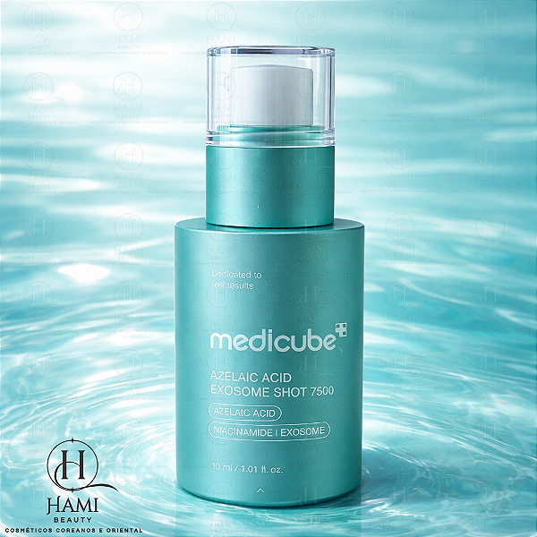 Medicube Azelaic Acid Exosome Shot 7500 - Microagulhamento e tratamento para acne e cravos Coreano