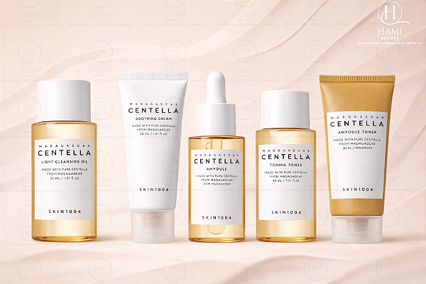 SKIN1004 Madagascar Centella Kit Travel - Kit de Viagem Skincare Coreano