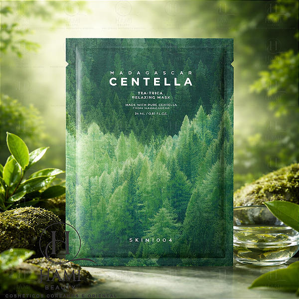 SKIN1004 Madagascar Centella Tea-Trica Relaxing Mask – Máscara Calmante Antiacne