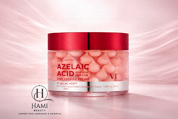 VT Cosmetics Azelaic Acid Care Capsule Cream – Creme Encapsulado Coreano