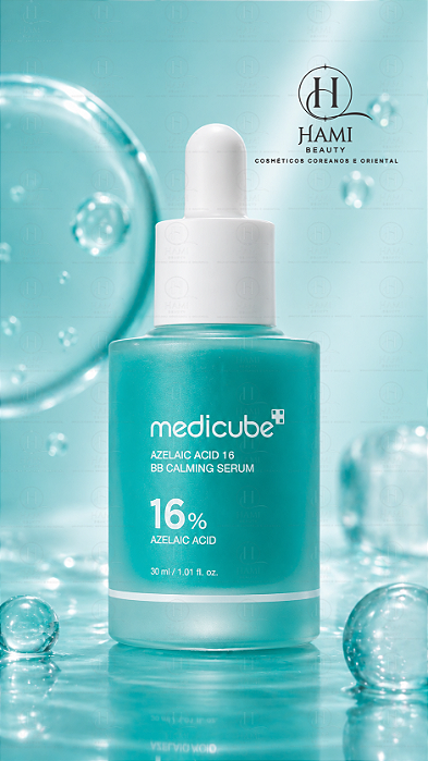 Medicube Azelaic Acid 16 BB Calming Serum 30ml – Sérum Calmante Coreano Anti Acne e Vermelhidão