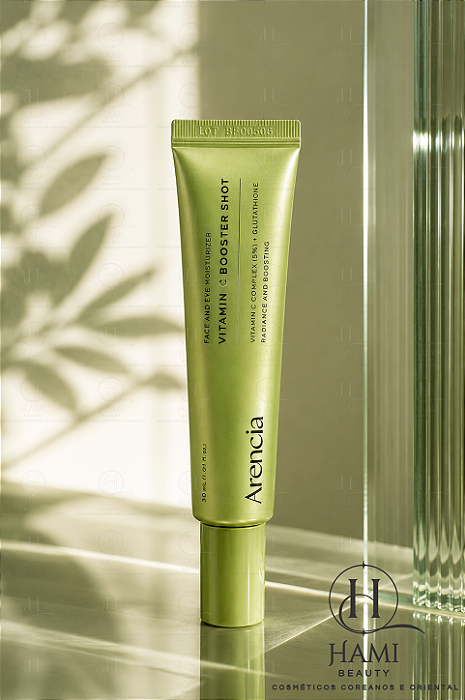 Arencia Vitamin C Booster Shot - Sérum Facial Coreano Clareador com Vitamina C e Glow