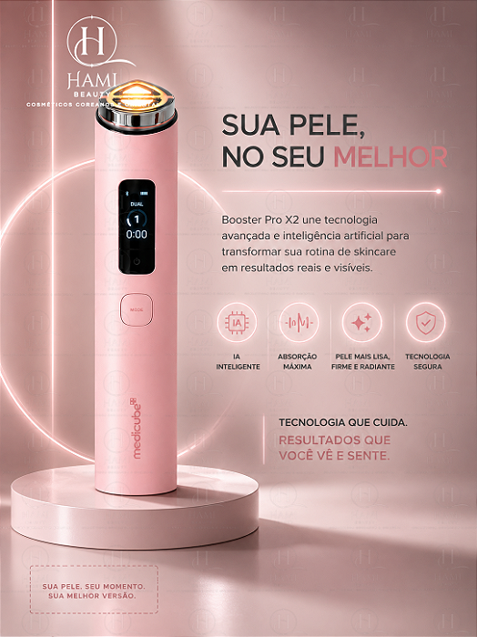 MEDICUBE AGE-R Booster Pro X2 Pink Edition | Dispositivo Coreano