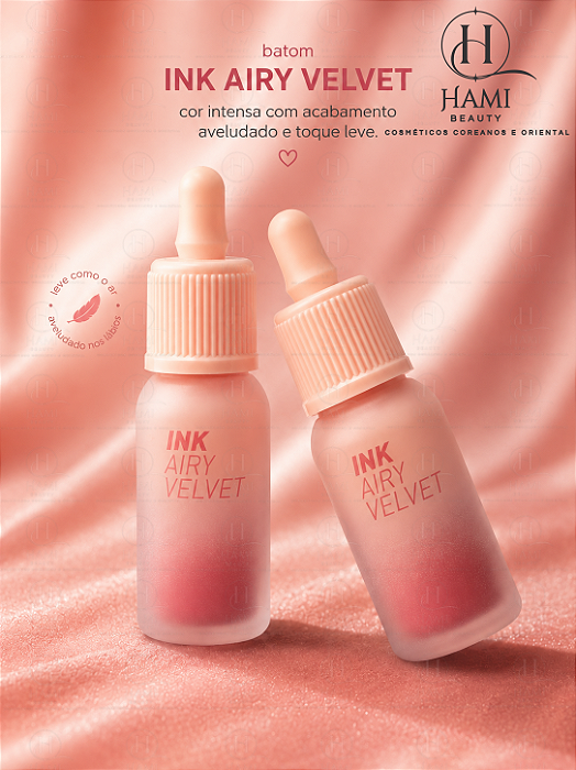 PERIPERA Ink Airy Velvet – Batom Veludo Leve Coreano