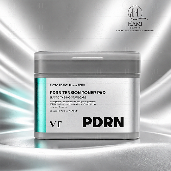 VT PDRN Tension Toner Pad – Pads Tonificantes com Phyto PDRN™ e Panax PDRN para Elasticidade e Hidratação 60 Pads / 170ml