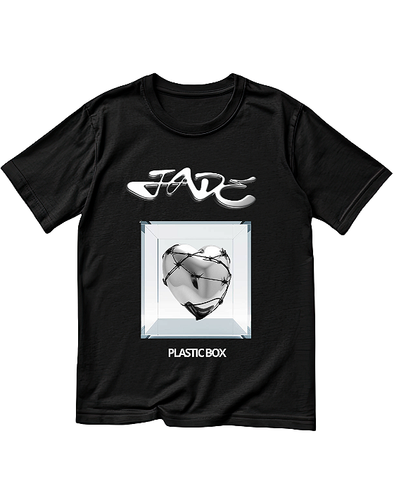 Camiseta Coração Plastic Box JADE Thirwall Fanmade O Culto do Pop