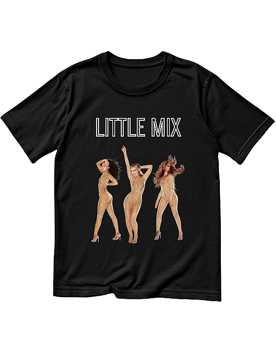 Camiseta Little Mix Confetti Fanmade O Culto do Pop