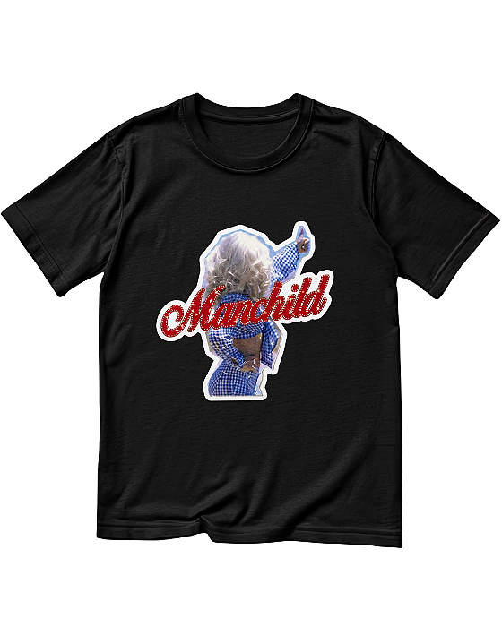 Camiseta Manchild Sabrina Carpenter Fanmade O Culto do Pop