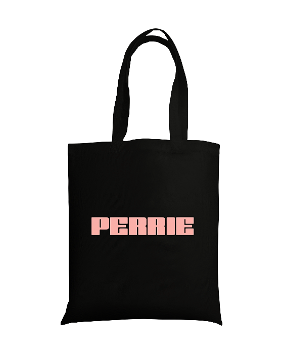 Ecobag PERRIE Album Cover Perrie Edwards e Branco Fanmade O Culto Do Pop