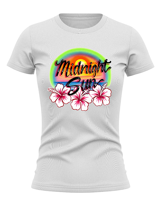 Baby Tee Midnight Sun Zara Larsson Baby Look Unissex Fanmade O Culto do Pop