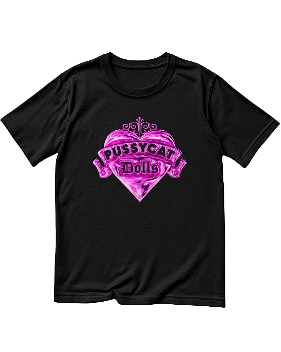 Camiseta Pussycat Dolls Logo 2026 PCD FOREVER Tour Fanmade O Culto do Pop