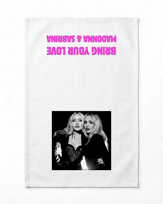 Pano do Pop | Bring Your Love Madonna Sabrina Carpenter | O Culto do Pop