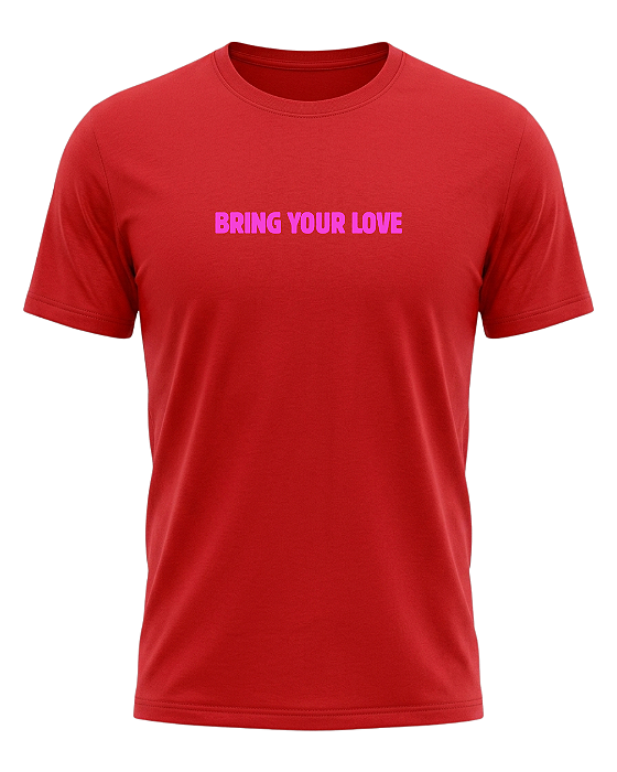 Camiseta Bring Your Love Frente e Verso Madonna Sabrina Carpenter Fanmade O Culto do Pop