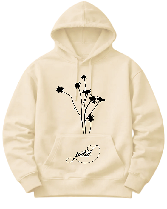Moletom Ariana Grande - Petal | Canguru Off White Fanmade O Culto do Pop