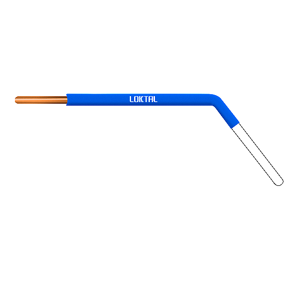 ACEL0051 - Eletrodo Eletrocirúrgico Alça, Oval Curvada 45°
