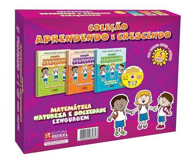 Livro Coleção Aprendendo e Crescendo
